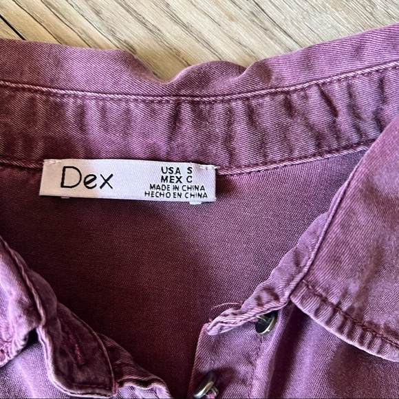 🔥SALE- Any 4/$20.   Dex Button Down Top​ - Picture 2 of 5